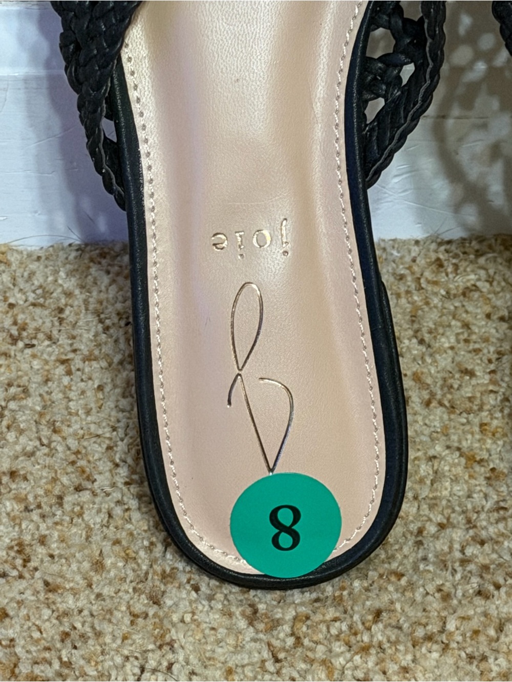 Joie Behold Woven Pointed Toe Mules - Picture 2 of 4